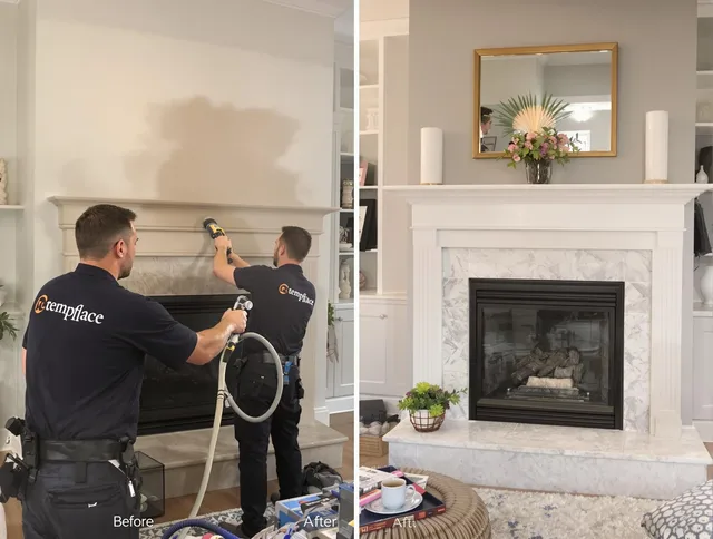 Professional soot removal by Somerset Chimney Sweep team in Somerset, MA